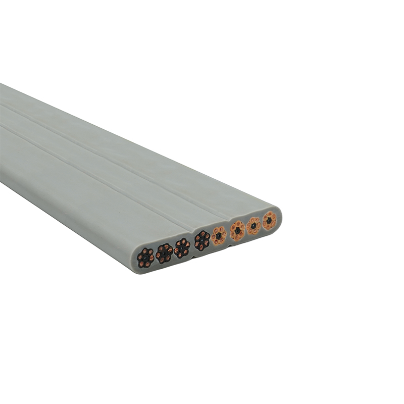 Cavo piatto per elevatore con guaina in PVC isolato in PVC con anima in rame
