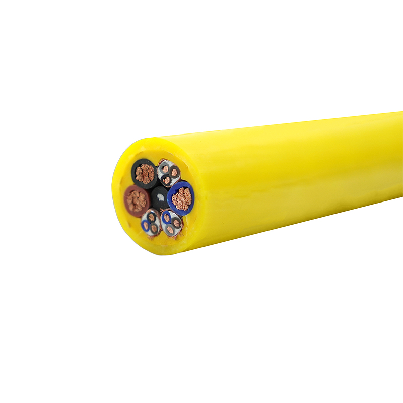 Afferrare il cavo di avvolgimento del secchio