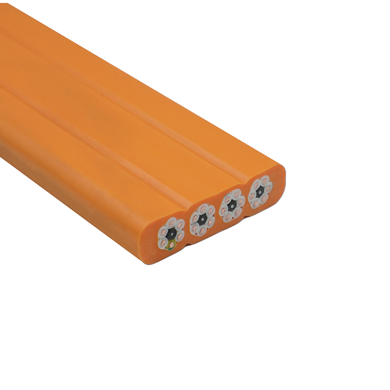 Cavo piatto da viaggio per gru con guaina composta