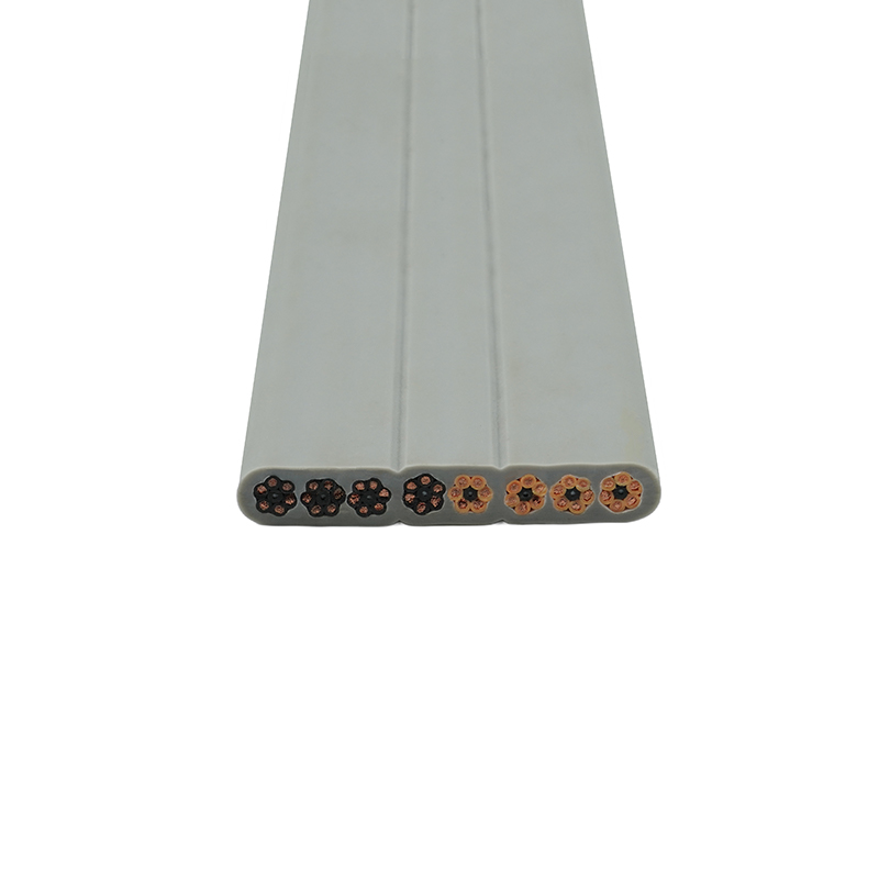 Cavo piatto per elevatore con guaina in PVC isolato in PVC con anima in rame