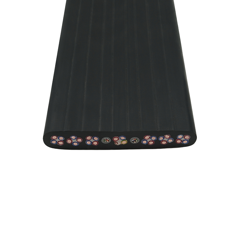 Cavo piatto di controllo integrato per illuminazione scenica