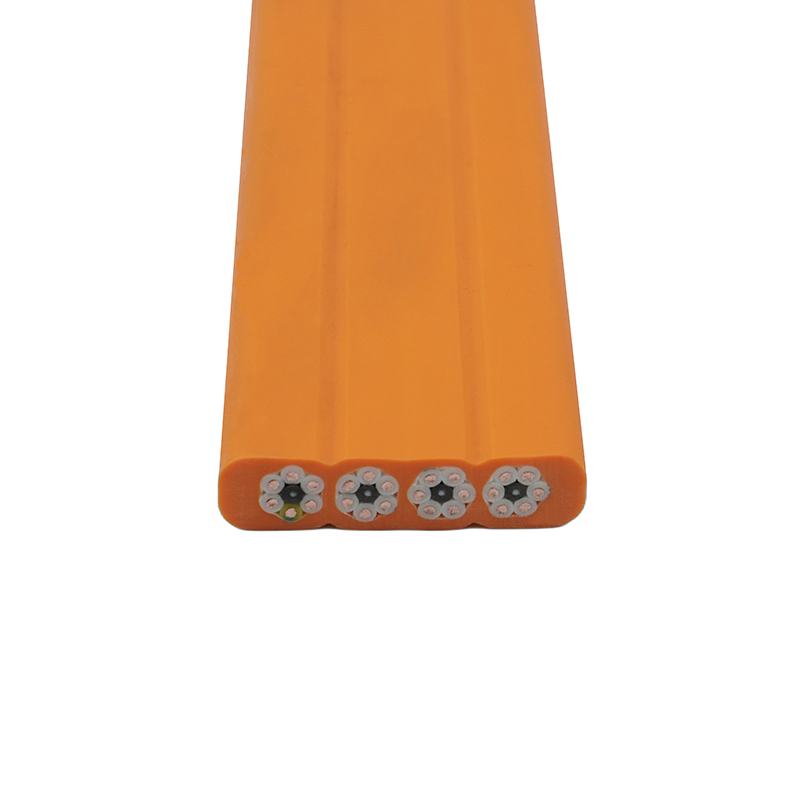 Cavo piatto da viaggio per gru con guaina composta