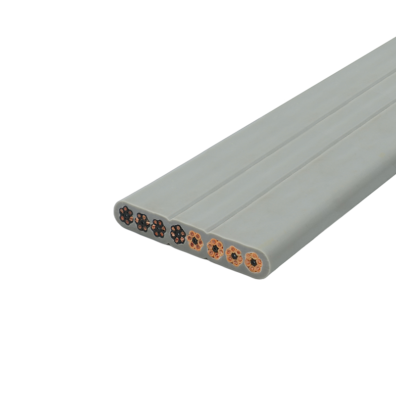 Cavo piatto per elevatore con guaina in PVC isolato in PVC con anima in rame