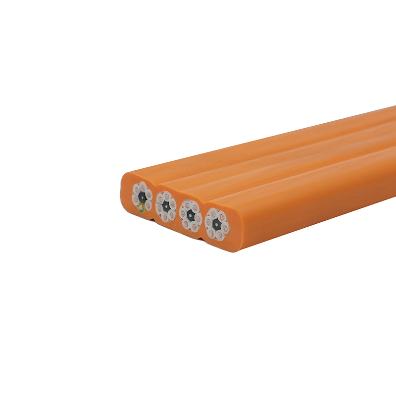 Cavo piatto da viaggio per gru con guaina composta