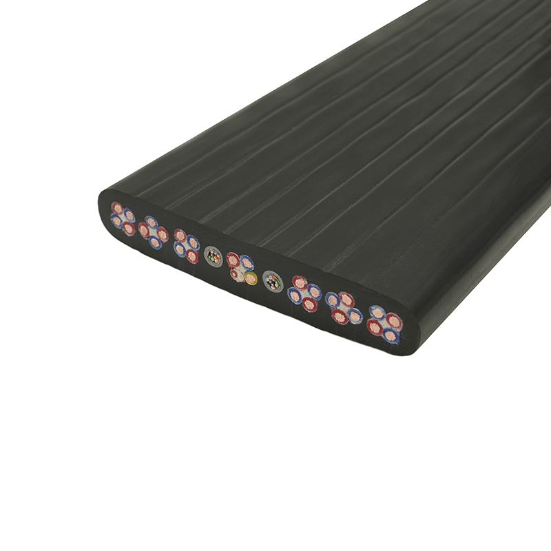 Cavo piatto di controllo integrato per illuminazione scenica