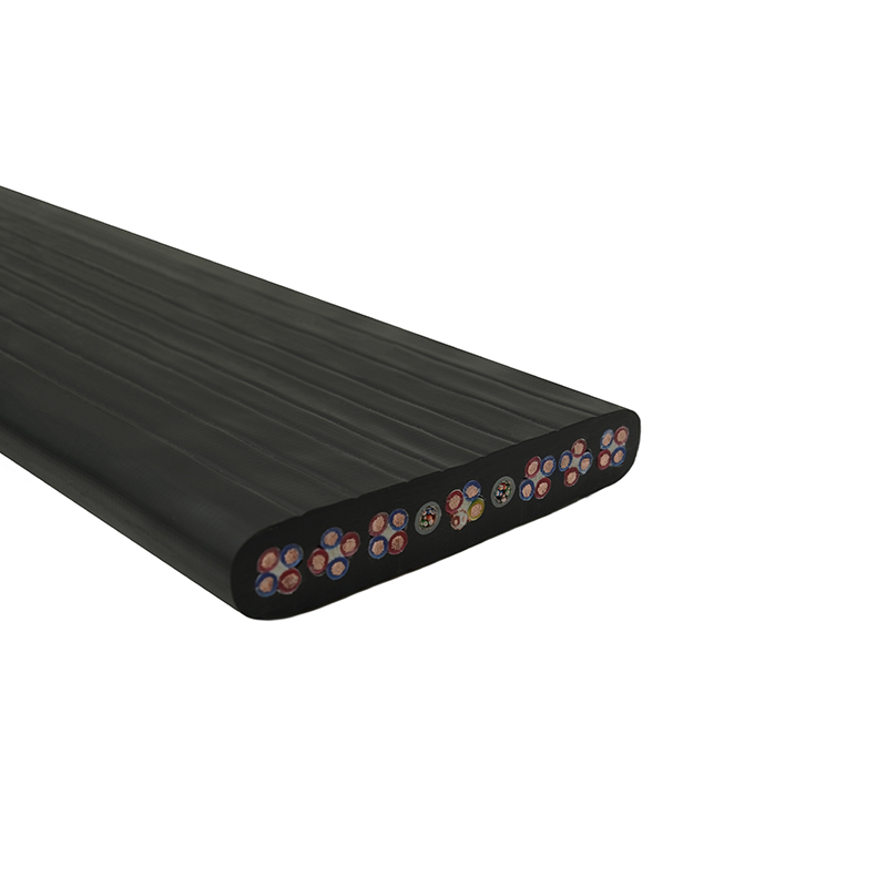 Cavo piatto di controllo integrato per illuminazione scenica