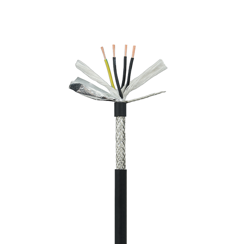 Cavo per catena portacavi a doppino intrecciato schermato flessibile