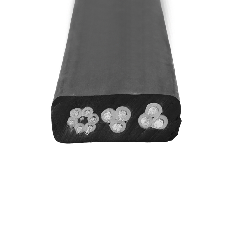 Cavo in gomma generale piatto medio